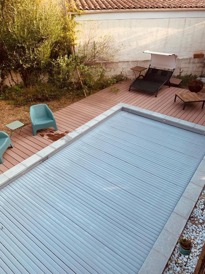 Appartement Independant Avec Jardin Et Acces Piscine Nimes Luaran gambar