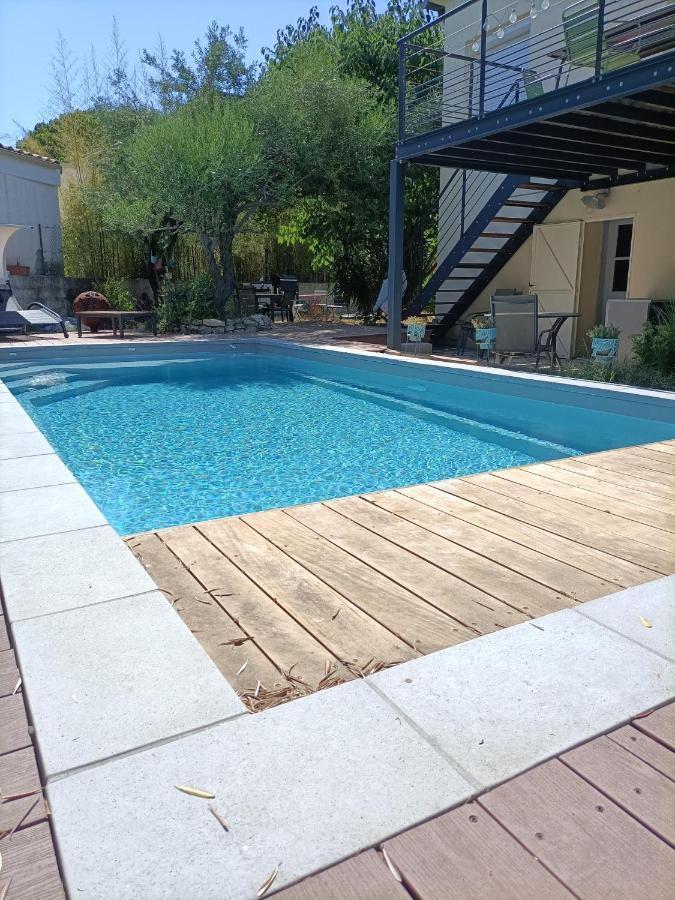 Appartement Independant Avec Jardin Et Acces Piscine Nimes Luaran gambar